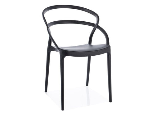 Set 4 scaune GLISC Negru