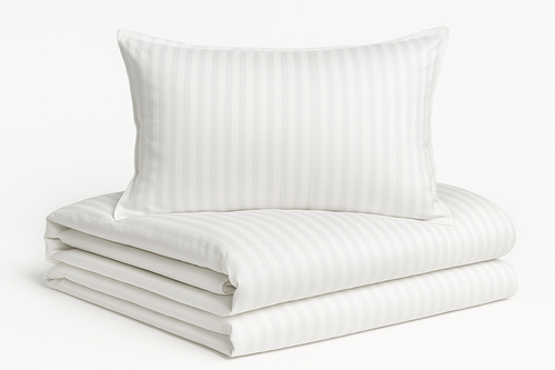 Fata de Perna din microfibra, Imperial White Stripes