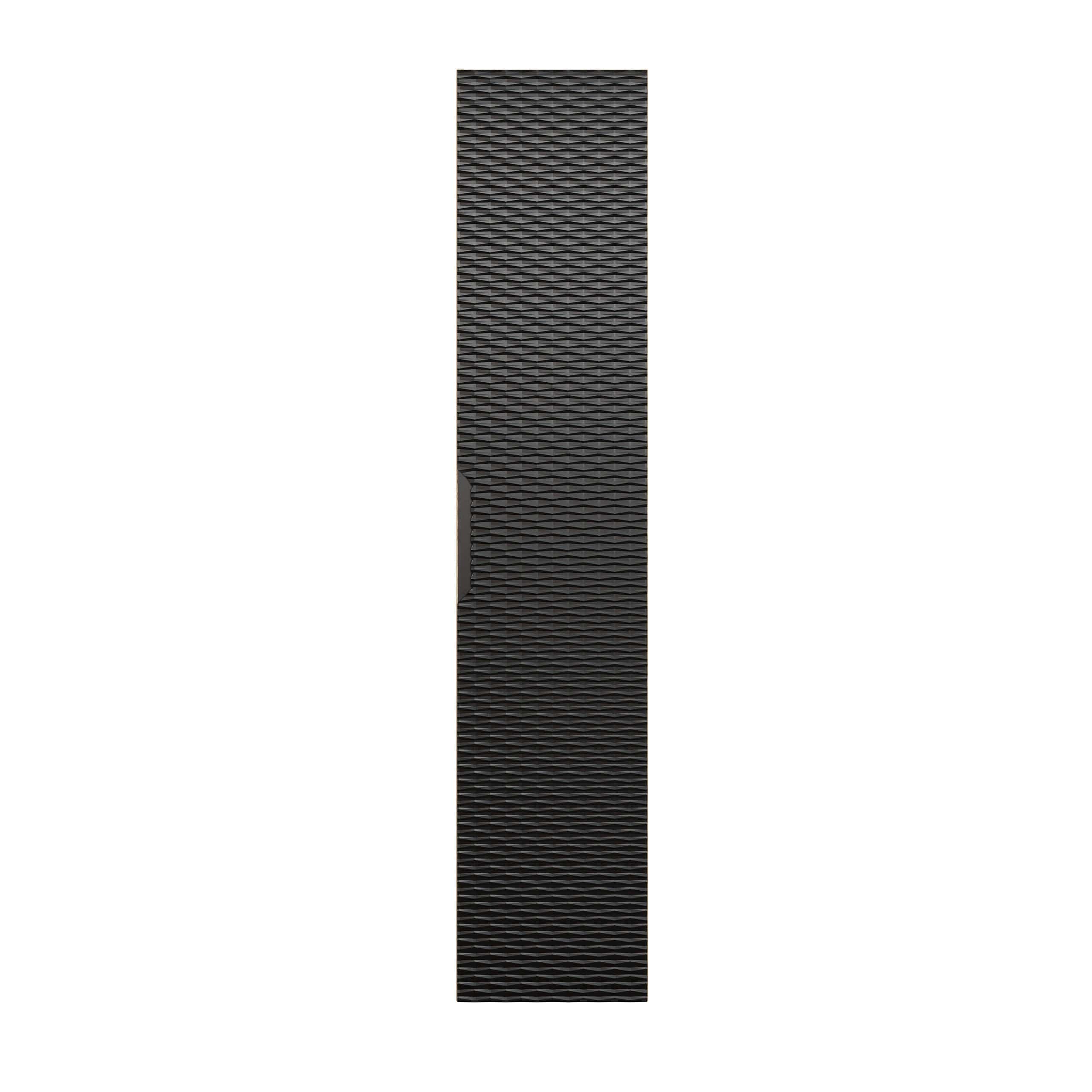 Dulap baie inalt cu 1 usa, Ocean Negru / Stejar, l35xA33xH170 cm (1)