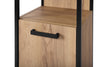 Comad Dulap baie inalt cu 1 usa si rafturi, Brooklin, l35xA33xH185 cm