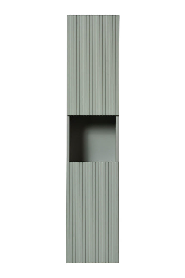 Dulap baie inalt cu 2 usi, Line Verde, l30xA25xH140 cm (1)