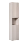 Dulap baie inalt cu 2 usi, Nova Bej, l30xA25xH140 cm