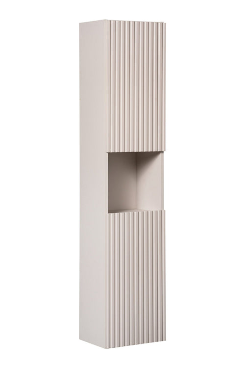 Dulap baie inalt cu 2 usi, Nova Bej, l30xA25xH140 cm