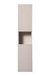 Dulap baie inalt cu 2 usi, Nova Bej, l30xA25xH140 cm (1)