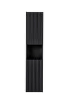 Dulap baie inalt cu 2 usi, Nova Negru, l30xA25xH140 cm (1)
