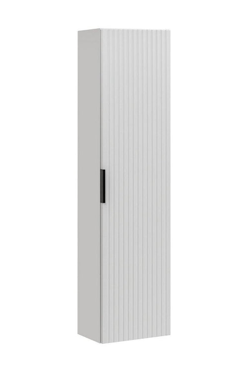 Comad Dulap baie inalt suspendat, din pal si MDF, cu 1 usa, Adel Alb, l35xA25xH140 cm