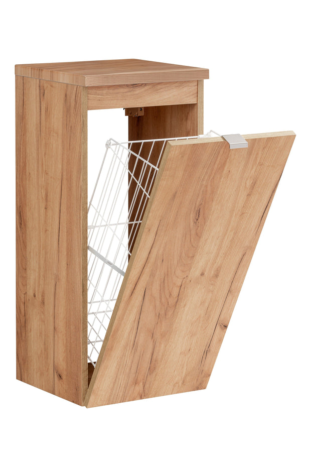 Dulap baie suspendat cu 1 usa, Capri Oak, l35xA35xH80 cm (2)