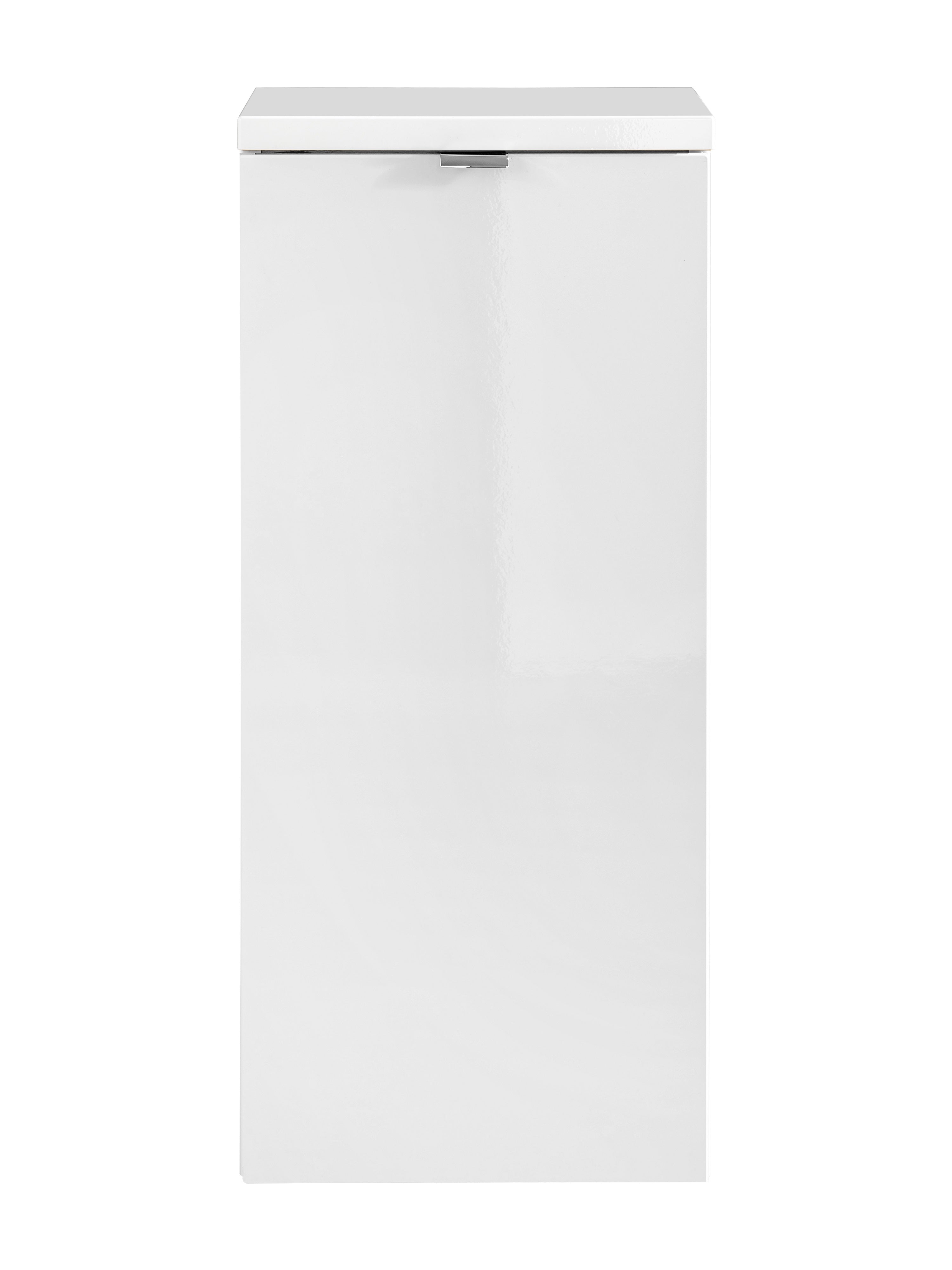 Comad Dulap baie suspendat cu 1 usa, Capri White, l35xA35xH80 cm