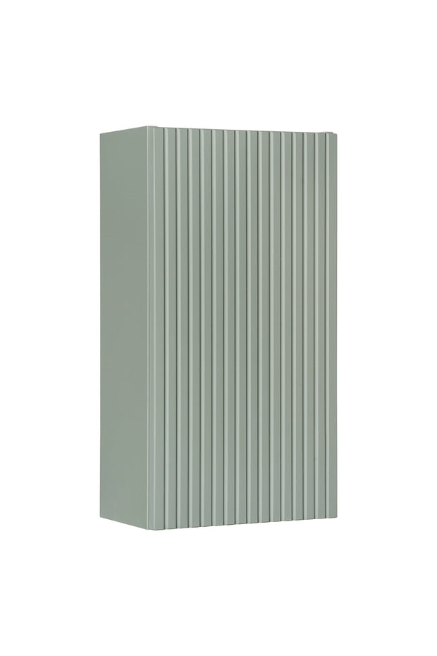 Dulap baie suspendat cu 1 usa, Line Verde, l30xA18,9xH57 cm