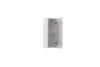 Dulap baie suspendat cu 1 usa, Nova Alb, l20xA18,9xH57 cm (2)
