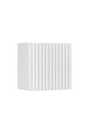 Dulap baie suspendat cu 1 usa, Nova Alb, l30xA18,9xH30 cm