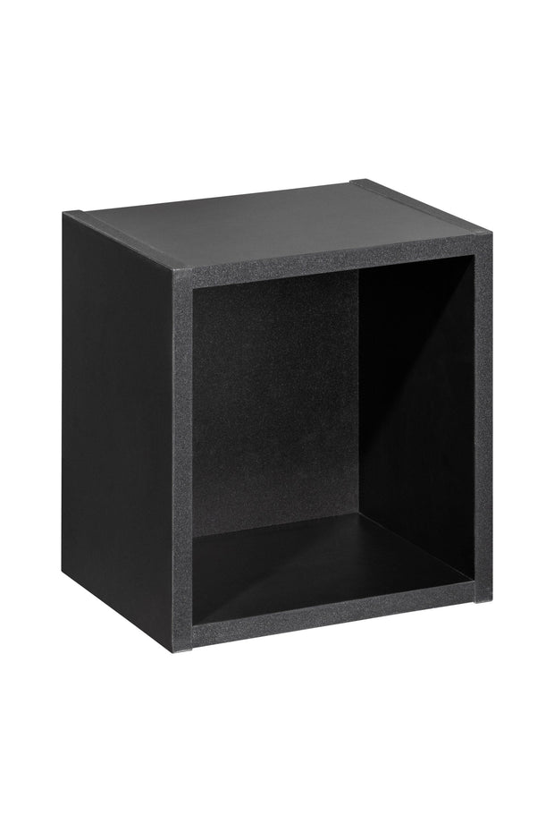 Dulap baie suspendat din pal, Nova Negru, l26,7xA21,3xH27,9 cm