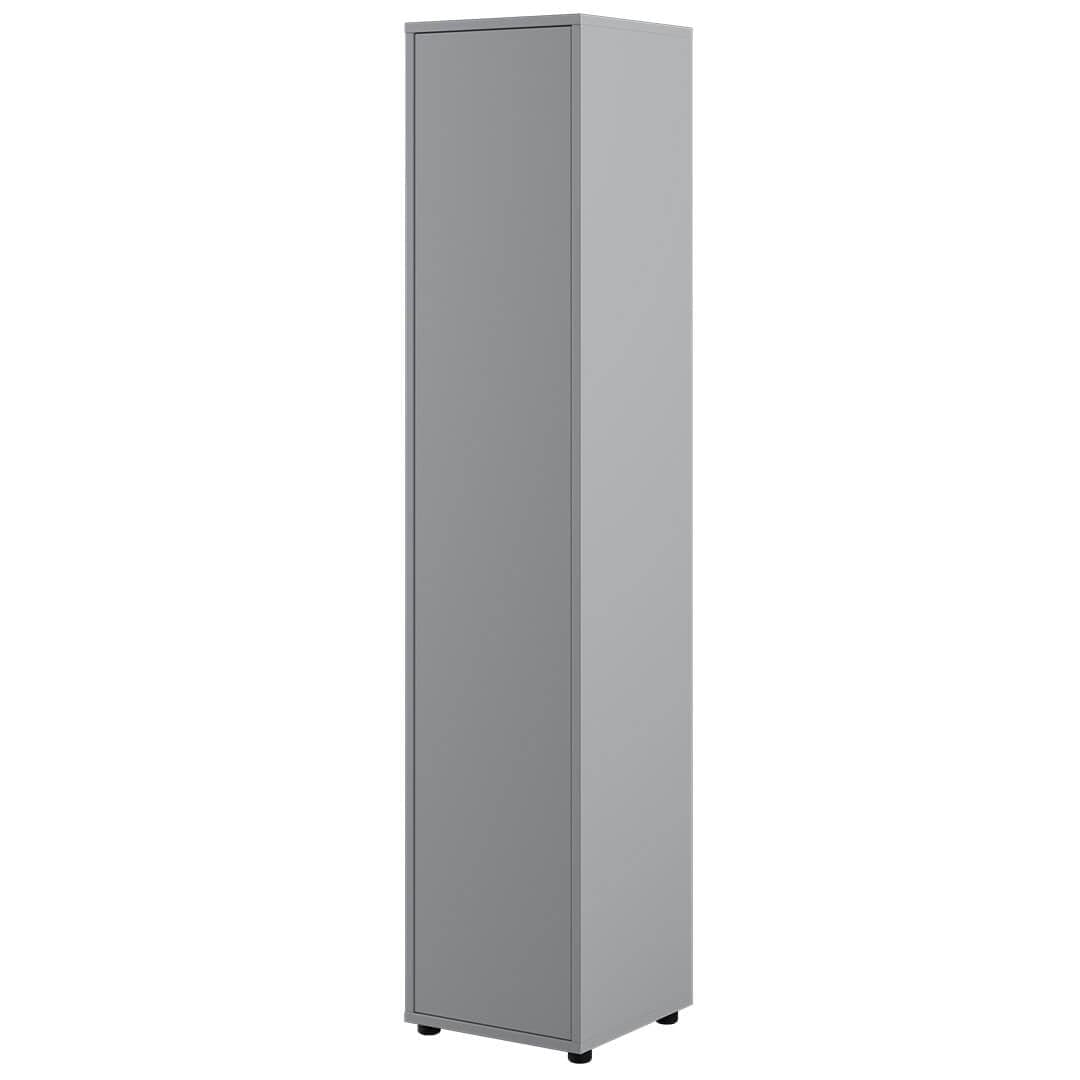 Lenart Dulap din pal cu 1 usa, BC21 Gri Mat, l45xA46xH218 cm