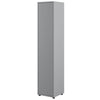 Lenart Dulap din pal cu 1 usa, BC21 Gri Mat, l45xA46xH218 cm