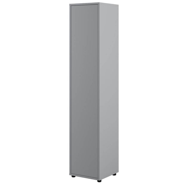 Lenart Dulap din pal cu 1 usa, BC21 Gri Mat, l45xA46xH218 cm