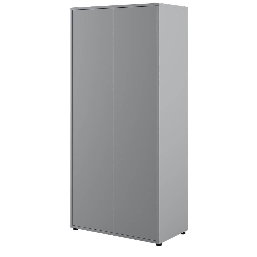 Lenart Dulap din pal cu 2 usi, BC20 Gri Mat, l101xA55xH218 cm