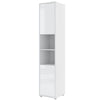 Lenart Dulap inalt cu 2 usi, BC08 Alb Lucios, l45xA46xH217 cm