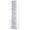 Lenart Dulap inalt cu 2 usi, BC08 Alb Lucios, l45xA46xH217 cm