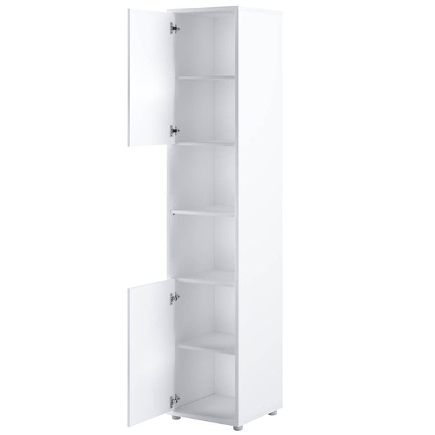 Lenart Dulap inalt cu 2 usi, BC08 Alb Mat, l45xA46xH217 cm