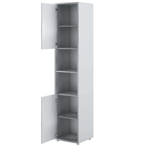 Lenart Dulap inalt cu 2 usi, BC08 Gri, l45xA46xH217 cm