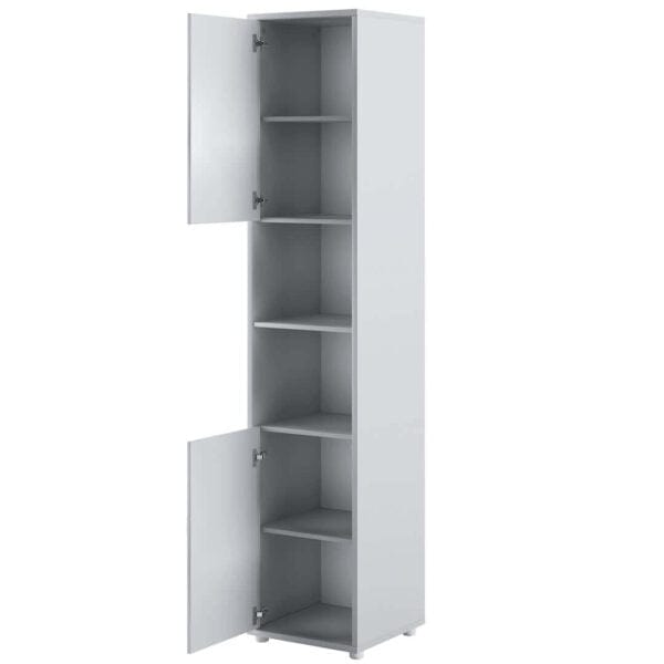 Lenart Dulap inalt cu 2 usi, BC08 Gri, l45xA46xH217 cm