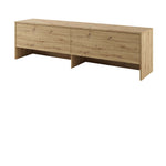 Dulap suspendat cu 2 usi, din pal, BC09 Small Horizontal Stejar Artisan, l211xA46xH60 cm