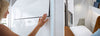 Pat rabatabil pe perete, cu mecanism pneumatic, sistem LED si somiera inclusa, Bed Concept Vertical Alb Mat, 200 x 120 cm (10)