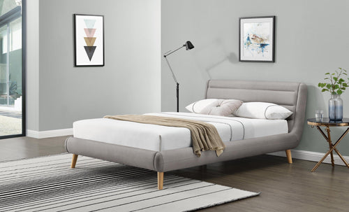 Pat tapitat cu stofa Elance Gri deschis & HLMP-PAT-TAP-ELANDA-LIGHT-GREY