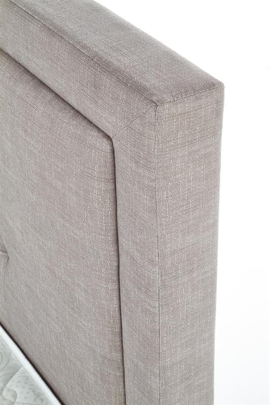 Halmar 200 x 160 cm Pat tapitat cu stofa Evores Beige