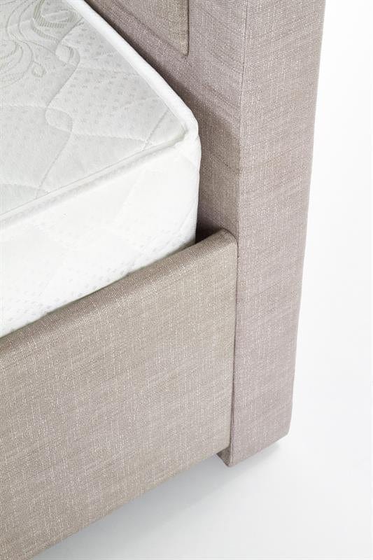 Halmar 200 x 160 cm Pat tapitat cu stofa Evores Beige