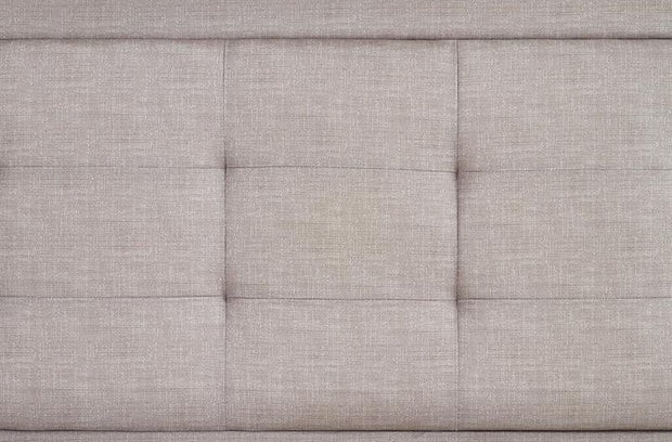 Halmar 200 x 160 cm Pat tapitat cu stofa Evores Beige