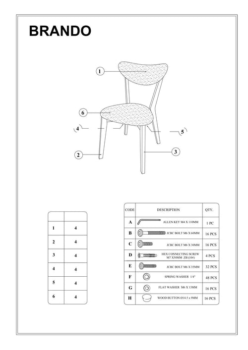 Set 4 scaune Stejar Gri