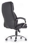 Scaun de birou directorial tapitat cu piele ecologica, King Negru, l67xA76xH116-124 cm (7)