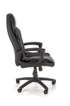 Scaun de birou directorial tapitat cu piele ecologica, Mario Negru, l67xA75xH114-124 cm (3)