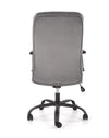 Scaun de birou directorial tapitat cu stofa, Colide Gri, l62xA62xH102-110 cm (4)