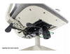 Scaun de birou tapitat cu stofa, Ergon Gri, l64xA49-54xH112 cm (1)