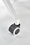 Halmar Scaun de birou tapitat cu stofa Fabrizio Gri / Alb, l54xA58xH101-111 cm