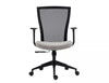 Scaun de birou tapitat cu stofa, Q-328 Gri / Negru, l62xA48xH97 cm (1)