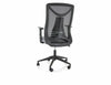Scaun de birou tapitat cu stofa, Q-330R Gri / Negru, l62xA48xH103 cm (1)
