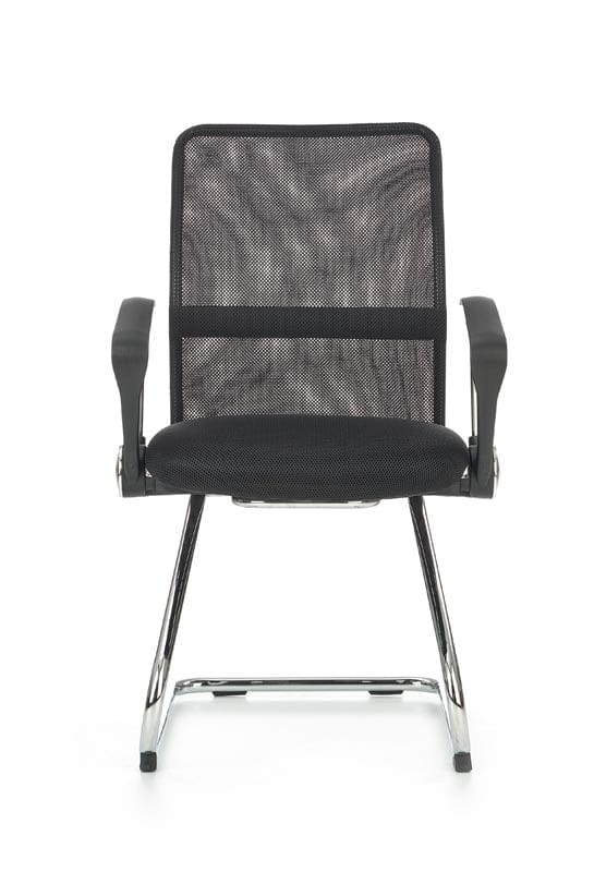 Scaun de birou tapitat cu stofa Vidar Skid Negru, l58xA60xH97 cm (1)