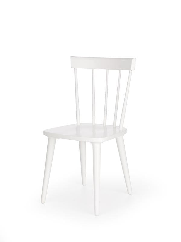 Halmar Scaun din lemn de cauciuc Barack Alb, l50xA50xH85 cm