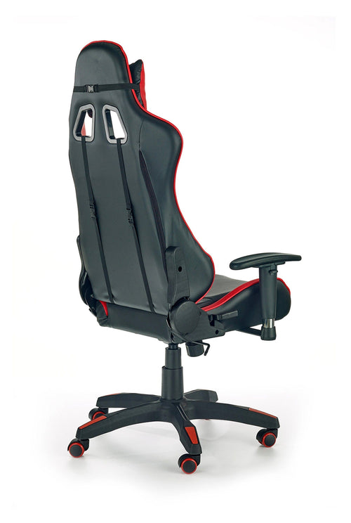 Halmar Scaun gaming, tapitat cu piele ecologica Damarius Negru / Rosu, l68xA69xH126-134 cm