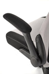 Scaun gaming tapitat cu stofa, Bloom Gri / Negru, l65xA60xH110-120 cm (5)