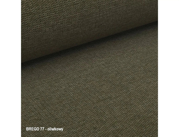 Scaun rotativ tapitat cu stofa si picioare metalice, Azalia Brego Verde / Negru, l61xA44xH86 cm (1)