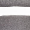 Scaun tapitat cu stofa si picioare din lemn, Kai-283 Gri / Natural, l56xA56xH80 cm (6)