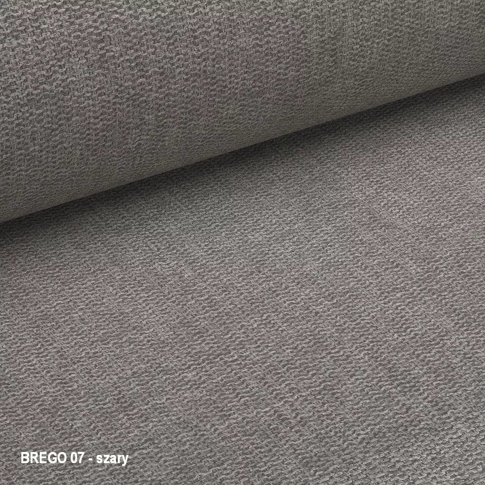 Scaun tapitat cu stofa si picioare metalice, Alan Brego Gri / Negru, l45xA39xH91 cm (1)