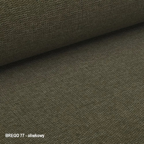 Scaun tapitat cu stofa si picioare metalice, Alan Brego Verde / Negru, l45xA39xH91 cm (1)