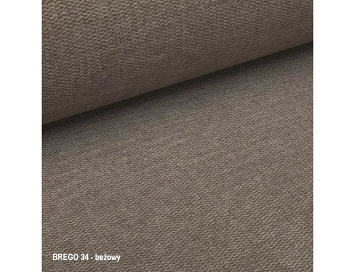 Scaun tapitat cu stofa si picioare metalice, Axo Brego Bej / Negru, l43xA47xH101 cm (1)
