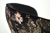 Scaun tapitat cu stofa si picioare metalice, K506 Velvet Multicolor / Negru, l55xA60xH82 cm (6)