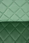 Scaun tapitat cu Stofa si picioare metalice, K525 Velvet Verde Inchis / Negru, l45xA55xH89 cm (5)